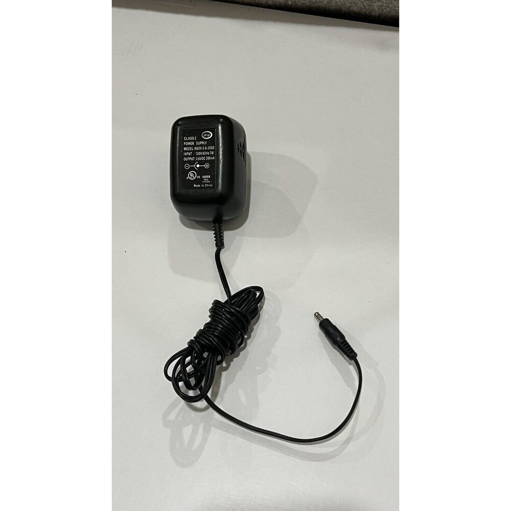 Kings KU35-3.6-350D AC Power Supply Adapter Charger Output: 3.6 VDC 350mA